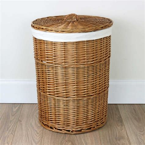 wicker baskets laundry